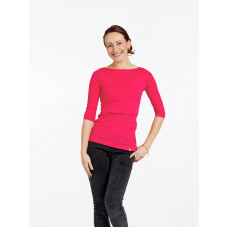 AURORA Dojčiace tričko malinové