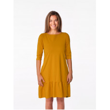 ADA Dámske šaty horčicové