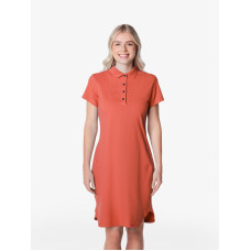 PULLY Dámske šaty tehlové