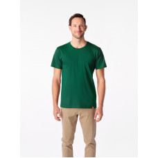 AGEN Pánske tričko fľaškovo zelené