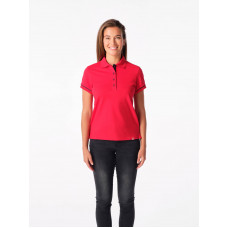 LOTA Dámska polokošeľa červená -imitovaná edícia