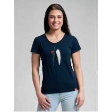 BREDA Dámske tričko navy Anjel