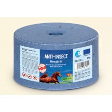 Anti Insect, minerálny liz s prírodnými látkami, ktoré odpudzujú hmyz - Balenie 3 kg