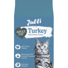 JULLI Cat Grain Free Adult rich v čerstvom Turkey & Potato