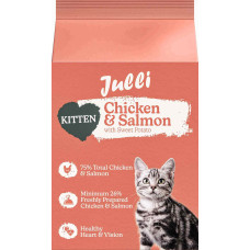 JULLI Cat Grain Free Kitten rich v čerstvom Chicken & Salmon & Potato