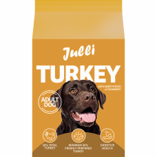 JULLI Dog Grain Free Adult rich v čerstvom Turkey & Potato JULLI Dog Grain Free Adult rich v čerstvom Turkey & Potato