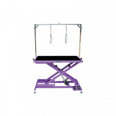 Strihací elektrický stôl Phoenix Callisto PURPLE 125 x 65 x 21-95 cm