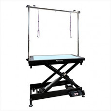 Strihací elektrický stôl Ibanez LED STAR 110 x 60 x 30-101 cm čierny Strihací elektrický stôl Ibanez LED STAR 110 x 60 x 30-101 cm čierny