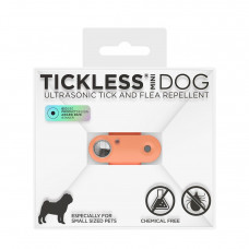 TICKLESS Mini dog Nabíjací ultrazvukový odpudzovač kliešťov a bĺch Hot peach
