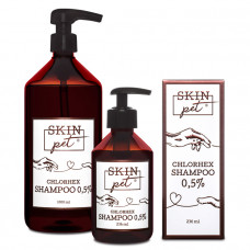 SkinPET Chlorhex Shampoo 0,5% (antiseptický šampon) Objem: 1000 ml