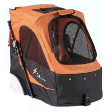 Náhradný poťah na kočík pre psov PetStro do 30 kg (oranžovo-čierna)