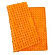 Silikónová pečiaca formička na maškrty COLLORY guličky 1,5 cm – oranžová