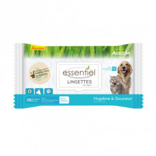 Ultra-mäkké vlhčené obrúsky Essentiel neparfumované