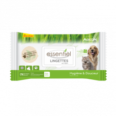 Ultra-mäkké vlhčené obrúsky Essentiel s Aloe Vera