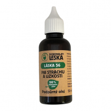 Láska 56 podporný olej Pri strachu a úzkosti - 30 ml