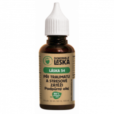 LÁSKA 54 Pri traume a stresovej záťaži podporný olej - 30 ml