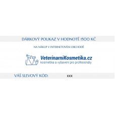 Darčekový poukaz na nákup v hodnote 1500 Sk (dopravu zvoľte OSOBNÝ ODBER - PREDAJNÝ SKLAD VO SVETICIACH - poukaz zašleme emailom)