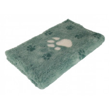 Pelech pre psov VetBedding Premium - výška 30 mm (zelená - zelené malé a krémové veľké labky)