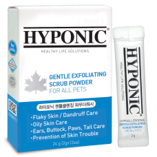 HYPONIC Jemný Peelingový Prášok pre psov a mačky 24g (12 x 2g) - ZĽAVA PO EXPIRÁCII ALEBO ĽAHKO PRED HYPONIC Jemný Peelingový Prášok pre psov a mačky 24g (12 x 2g) - ZĽAVA PO EXPIRÁCII ALEBO ĽAHKO PRED