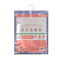 Absorpčná prateľná podložka pre psov MISOKO 80 x 140 cm s potlačou šteňatá - fialová (balenie 2 ks)