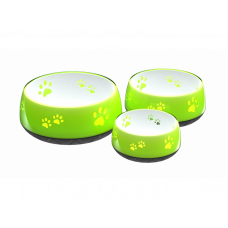 Protiskluzová stabilní miska pro psy HS zelená Objem: 1800 ml