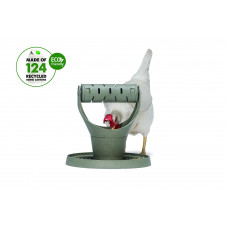 Beeztees Play&Snack Tower Kŕmidlo pre hydinu šedej 30cm