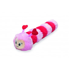 Beeztees Hračka pre psov Húsenica Wina ružová 36cm