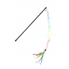 Beeztees Škádlítko pre mačky dúhovej strapce 70cm