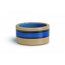 Beeztees Miska pre mačky STRIPES modrá 11,5cm