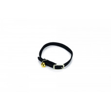 Beeztees Obojok pre mačky nylonový čierny 6-29cm x 10mm