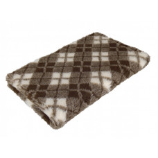 Pelech pre psov VetBedding Premium - výška 30 mm (hnedé kocky)