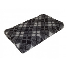 Pelech pre psov VetBedding Premium - výška 30 mm (šedočierne kocky)