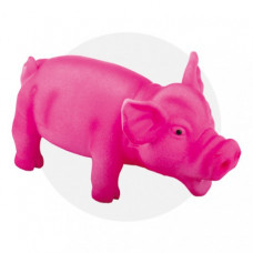 Latexové pískacie prasiatko pre psov 15 cm