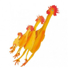 Latexové pískacie kura S 25 cm