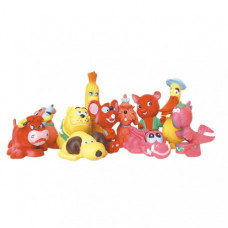 Mix latexových hračiek pre psov 5 - 12 cm 48 ks
