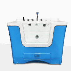 Vaňa SPA TPL Ozone + MILKY SPA modrá a biela 120 x 73 x 95 cm