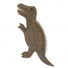 Dinosaurus GERRY hračka pro psy z kůže a juty 30 cm