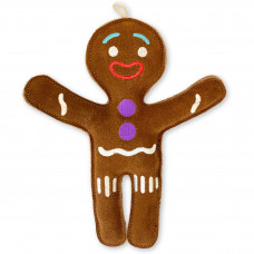 PafDog Pán Perníček Hračka pre psov z kože a juty 25,5cm