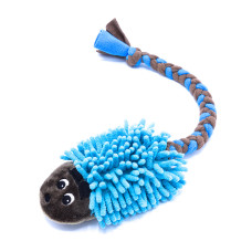 Hračka pro psy Ježek - hnědý s modrou 52 cm