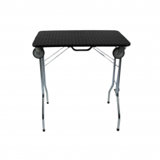 Upravovací stôl s kolieskami 80 x 50 x 85 cm - čierny