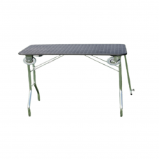 Upravovací stôl s kolieskami 110 x 55 x 60 cm - čierny