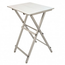 ULTRA ľahký rozkladací stôl 60 x 45 x 81cm strieborný
