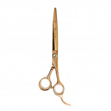 Nožnice TAURO PRO LINE Titanium line 7" (18 cm) rovné - zlaté