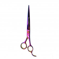 Nožnice TAURO PRO LINE Titanium line 7,5" (19 cm) rovné - fialové