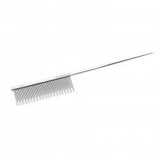 Kovový hrebeň IHLA TPL ROYAL COLLECTION LINE 19,3 cm striedavé hroty