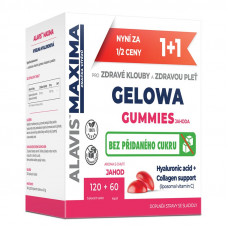 ALAVIS MAXIMA Gelowa Gummies jahoda 120 tabliet + 60 kapsúl