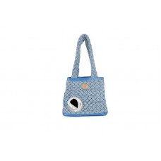 Cestovná taška MISOKO pre domácich miláčikov, 40 x 18 x 38 cm tmavo modrá