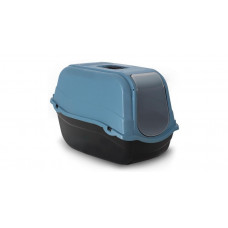 DUVO Plus Toaleta Romeo pre mačky, 57x39x41cm, modrá
