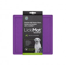 LM Soother lízacia podložka, 23x20x20 cm, fialová