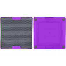 LM Soother Tuff lízacia podložka, 23x20x20 cm, fialová